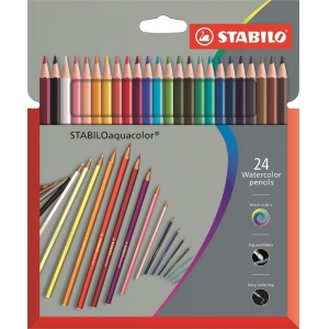 ΞΥΛΟΜΠΟΓΙΕΣ STABILO AQUAREL 1624 (24τεμ.)