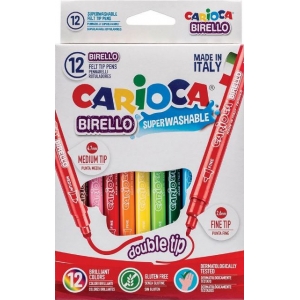 ΜΑΡΚΑΔΟΡΟΙ CARIOCA BIRELLO SUPERWASHABLE 12τμχ.