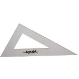 ΤΡΙΓΩΝΑ PARALLILO 32εκ. (60ο) ΜΕ ΠΑΤΟΥΡΑ Χωρίς Αρίθμηση