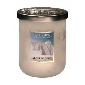 ΑΡΩΜΑΤΙΚΟ ΚΕΡΙ ΜΕΓΑΛΟ ΔΡΟΣΕΡΟ ΛΙΝΟ (HEART & HOME)