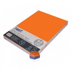 ΧΑΡΤΙ Α4 Next 160gr/m² 5 χρωμ. Χ 25 φύλλα (09031)
