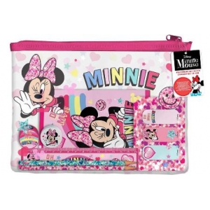  ΣΧΟΛΙΚΟ ΣΕΤ ΣΕ PVC ΤΣΑΝΤΑΚΙ MINNIE 563032
