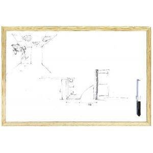 ΠΙΝΑΚΑΣ ΜΑΡΚΑΔΟΡΟΥ Describo 80X120 (σε ξυλινο πλαισιο)