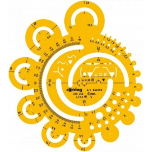 ΣΤΕΝΣΙΛ ROTRING ΜΑΡΓΑΡΙΤΑ ΤΟΞΩΝ 842683