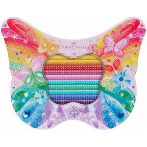 ΞΥΛΟΜΠΟΓΙΕΣ ΧΡΩΜΑΤΙΣΤΕΣ 20ΤΜΧ. FABER CASTELL ΣΕ ΜΕΤΑΛΛΙΚΗ ΚΑΣΕΤΙΝΑ + ΞΥΣΤΡΑ 201971