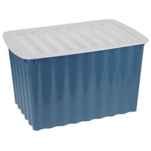 Κουτί αποθήκευσης 70l μπλε Υ35x60x40εκ. (35689-03)