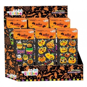 Αυτοκόλλητα Puffy Halloween The Littlies 10x22 εκ. Διάφορα σχέδια 647063