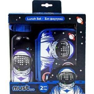 ΔΟΧΕΙΟ ΦΑΓΗΤΟΥ + ΠΑΓΟΥΡΙ ΑΛΟΥΜΙΝΙΟΥ ΣΕΤ MUST ASTRONAUT 584556