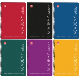 ΤΕΤΡΑΔΙΟ ΣΠΙΡΑΛ ACADEMY A4 4θεμ. 4544-11