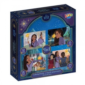 PUZZLE 4ΣΕ1 12/15/20/24ΤΕΜ WISH 564007