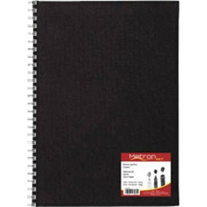 ΜΠΛΟΚ ΣΧΕΔΙΟΥ ΣΠΙΡΑΛ METRON 14X21εκ. 100gr. 80φ.