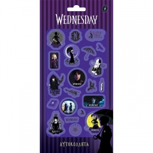Αυτοκόλλητα Puffy - Wednesday 1 (ΧΑΡΤΙΝΗ ΠΟΛΗ)
