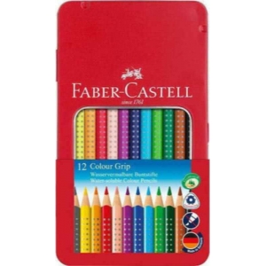 ΞΥΛΟΜΠΟΓΙΕΣ FABER CASTELL GRIP METAL 112413 (12τμχ)
