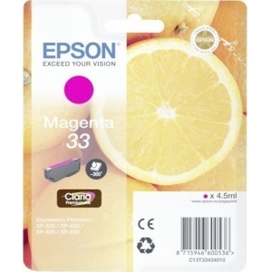 ΜΕΛΑΝΙ EPSON 33 MAGENTA (C13T33434012) 4.5ml