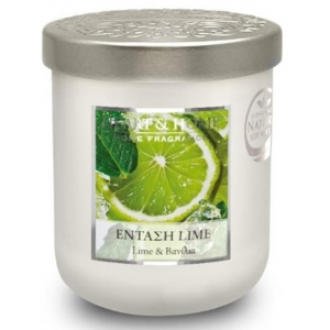 ΑΡΩΜΑΤΙΚΟ ΚΕΡΙ ΜΕΣΑΙΟ ΕΚΡΗΞΗ LIME (HEART & HOME)