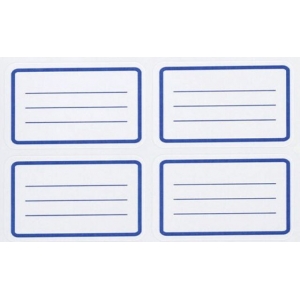 ΕΤΙΚΕΤΕΣ ΤΕΤΡΑΔΙΟΥ ΜΠΛΕ