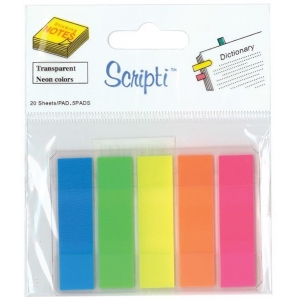 ΣΕΛΙΔΟΔΕΙΚΤΕΣ 5 ΧΡΩΜΑΤΩΝ PRONOTI 04706