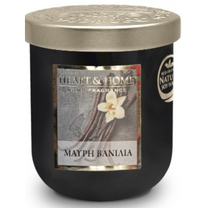 ΑΡΩΜΑΤΙΚΟ ΚΕΡΙ ΜΕΣΑΙΟ ΜΑΥΡΗ ΒΑΝΙΛΙΑ (HEART & HOME)