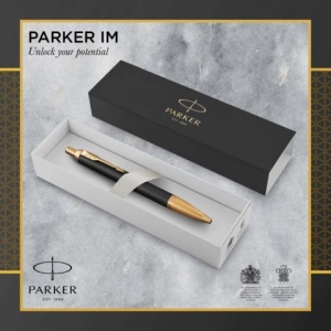 ΣΤΥΛΟ PARKER IM PREMIUM BLACK GOLD GT (BP)