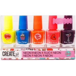 ΣΕΤ ΜΕ 5 ΜΑΝΟ ΣΕ ΝΕΟΝ ΧΡΩΜΑΤΑ  –  CREATE it! 84514