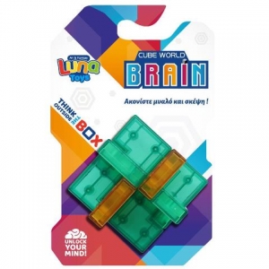 Παζλ Πλαστικό 3D Κύβος Luna Toys 6 Τμχ., 6x6x6 εκ. σε blister 622549