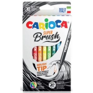 ΜΑΡΚΑΔΟΡΟΙ CARIOCA SUPER BRUSH /10 42937