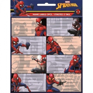 ΕΤΙΚΕΤΕΣ ΑΥΤΟΚΟΛΛΗΤΕΣ SPIDERMAN GIM 777-51446