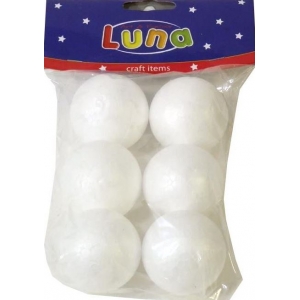 ΜΠΑΛΕΣ ΦΕΛΙΖΟΛ LUNA 6ΤΕΜ. 45mm 0601312