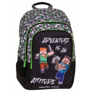 ΣΑΚΙΔΙΟ GRAFFITI ΠΟΛΥΘΕΣΙΑΚΟ BLACK MINECRAFT 248212