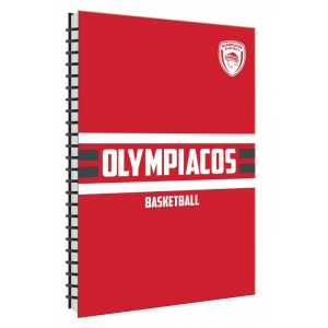 Τετράδιο Σπιράλ Α4 2 θεμ. - Ολυμπιακός Μπάσκετ 4