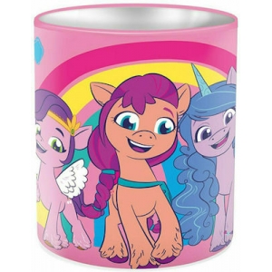 ΜΟΛΥΒΟΘΗΚΗ MY LITTLIE PONY ΜΕΤΑΛΛΙΚΗ 10X11 ΕΚ. 483111