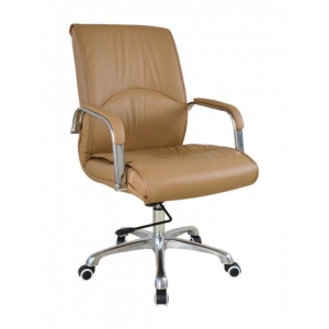 Καρέκλα διευθυντική τροχήλατη Υ114-106x50x76εκ Camel 13823-07