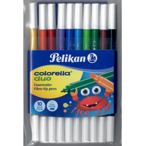 ΜΑΡΚΑΔΟΡΟΙ PELIKAN COLORELLA DUO 10TEM.
