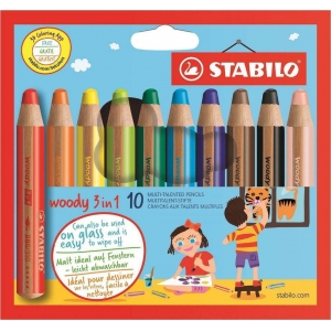 WOODY ARTY ΚΡΑΓΙΟΝ STABILO 880 SET/10