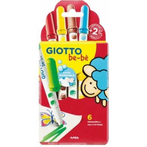 ΜΑΡΚΑΔΟΡΟΙ GIOTTO BEBE 2+ JUMBO/ 6 (478100)