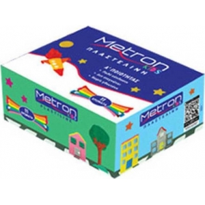 ΠΛΑΣΤΕΛΙΝΗ METRON ΣΕΤ 11 ΧΡΩΜΑΤΩΝ 550GR