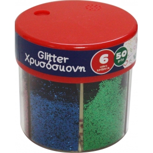 ΧΡΥΣΟΣΚΟΝΗ ΣΕ ΑΛΑΤΙΕΡΑ 6 ΧΡΩΜΑΤΩΝ 50gr THE LITTLIES 646025