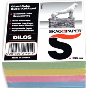 ΚΥΒΟΣ ΔΗΛΟΣ SKAG ΧΡΩΜΑΤΙΣΤΟΣ 650Φ. 9Χ9εκ.