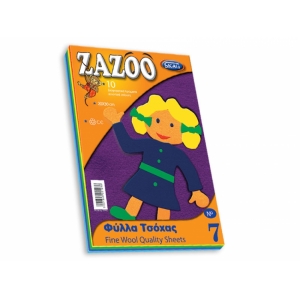 ΜΠΛΟΚ SKAG ZAZOO 10Φ. Α4 Τσόχα