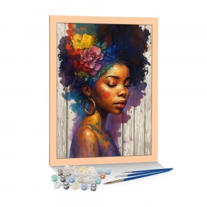 ΤΕΛΑΡΟ ΖΩΓΡΑΦΙΚΗΣ ΜΕ ΑΡΙΘΜΟΥΣ 36294-02 ΓΥΝΑΙΚΑ 40Χ50εκ.