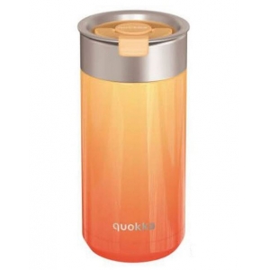 ΘΕΡΜΟΣ ΚΑΦΕ QUOKKA  400ml BOOST “APRICOT ORANGE” 40081