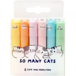 ΜΑΡΚΑΔΟΡΟΙ ΥΠΟΓΡΑΜΜΙΣΗΣ 6 ΧΡΩΜΑΤΑ ΜΙΝΙ