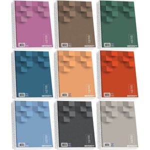 ΤΕΤΡΑΔΙΟ ΣΠΙΡΑΛ SKAG UNIVERSITY 17X25 5Θ (Νο2335)