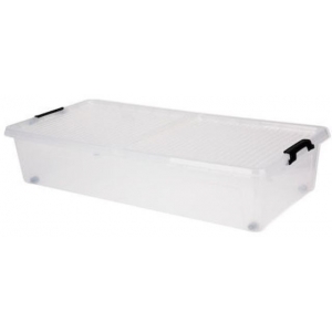 Kουτί αποθήκευσης Υ17x78x38εκ. με ρόδες (35696)