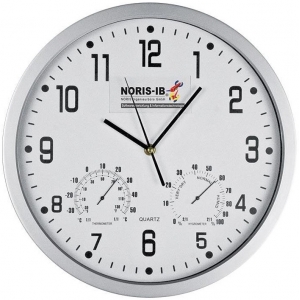 Ρολόι τοίχου θερμόμετρο-υγρόμετρο NEXT 21070