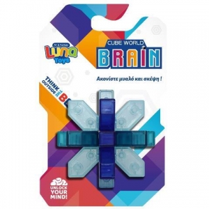 Παζλ Πλαστικό 3D Αστέρι Luna Toys 9 Τμχ., 7x7x7 εκ. σε blister 622548