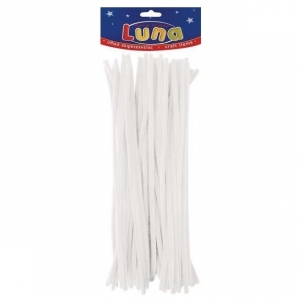 ΣΥΡΜΑ ΠΙΠΑΣ ΛΕΥΚΟ 6Χ300ΜΜ 30ΤΕΜ. LUNA 0620474