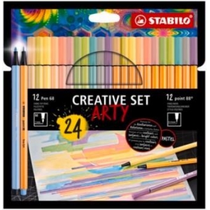 ΜΑΡΚΑΔΟΡΟΙ STABILO 88/68 ΣΕΤ ΤΩΝ 24 (8868/24-1-20)