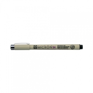 ΜΑΡΚΑΔΟΡΟΙ SAKURA PIGMA 04 0,4mm ΜΑΥΡΟ
