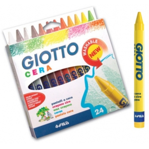 ΚΗΡΟΜΠΟΓΙΕΣ GIOTTO CERA 10cm / 24 TEM.